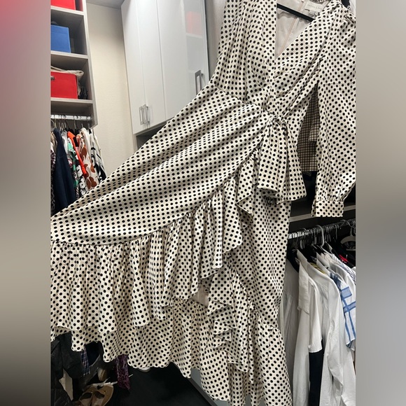 High-low polkadot dress - Picture 3 of 7